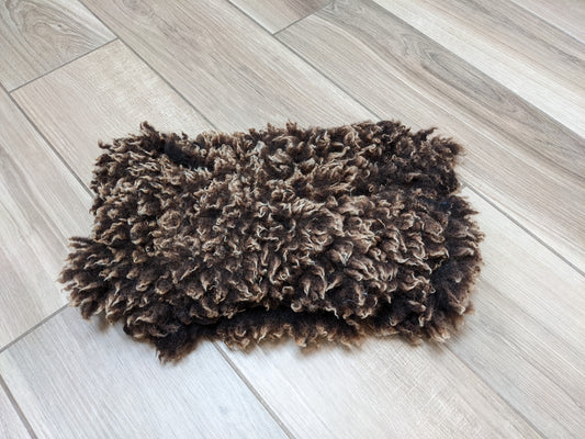 Dark hot-water bottle cover