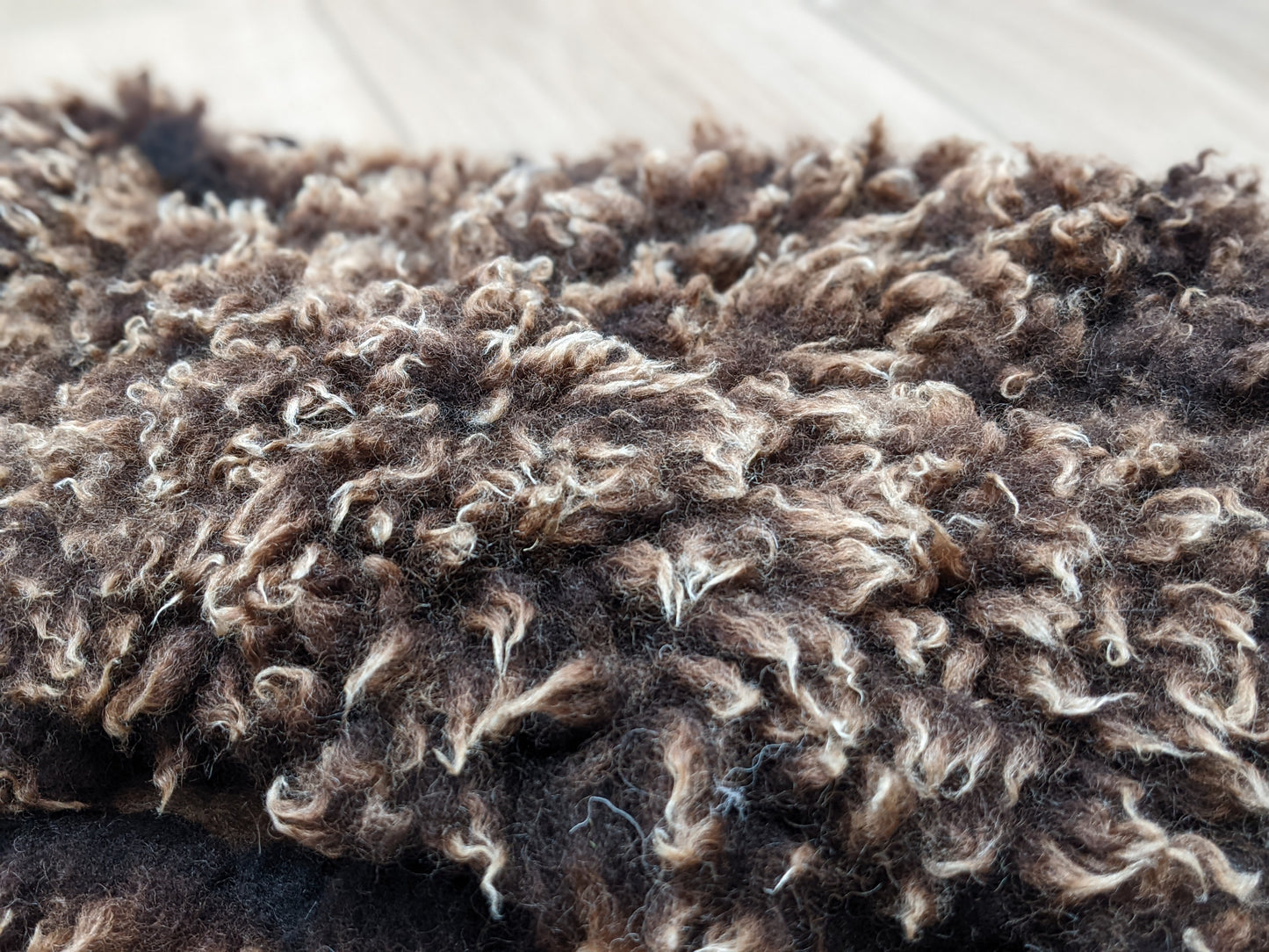 Dark hot-water bottle cover