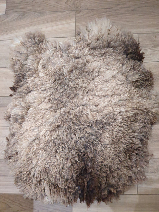 Dappled grey large rug